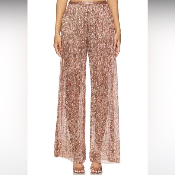 Sabina Musayev Shane Pants in Rust - Picture 5 of 10